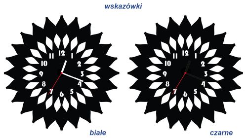 ZEGAR ŚCIENNY SŁOŃCE 58cm XXL 109.11 na Arena.pl