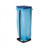 KOSZ ŚMIECI STELAŻ STOJAK NA WORKI 120 L NIEBIESKI