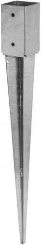 PODSTAWA SŁUPA KOTWA WBIJANA 80x80x750mm ocynk na Arena.pl