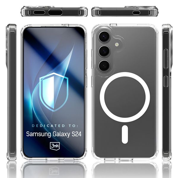 samsung galaxy s24/s25 - 3mk armor magcase zdjęcie 4