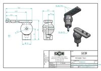 MOCOWANIE NASTAWNE PORĘCZY/TRALEK ŻELIWNE