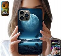 ETUI DO IPHONE 13 PRO - PEŁNIA KSIĘŻYCA KSIĘŻYC FUTERAŁ + FOLIA
