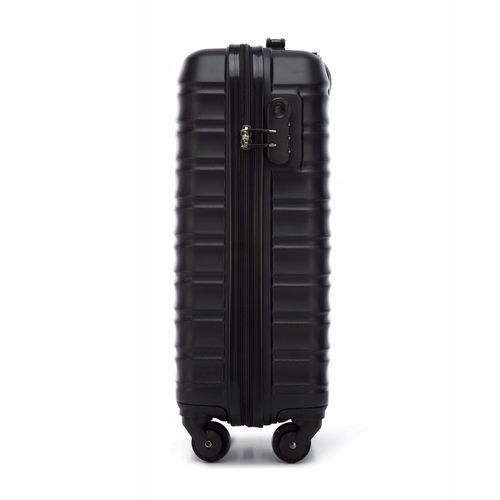 WITTCHEN mała walizka z ABS-u z żebrowaniem czarna na Arena.pl