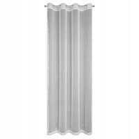 Firana gotowa na przelotkach NOELIA 140x250 Eurofirany biała