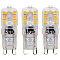 Żarówki LED 306784 Polux G9 2,5W 3000K 180lm biała ciepła trójpak