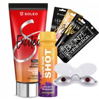 Soleo Excited 150ml Bronzer Rozgrzewający Z Efektem Tingle + Gratisy