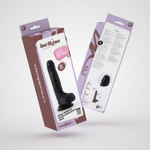 Crushious Inviktus 7 Liquid Silicone Dildo Black na Arena.pl