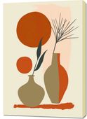 Obraz 70x100cm Wazy w Czerwieni