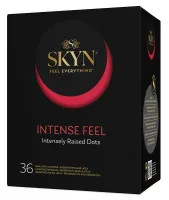 skyn intense feel prezerwatywy nielateksowe cienkie powłoka silikon 36 szt.