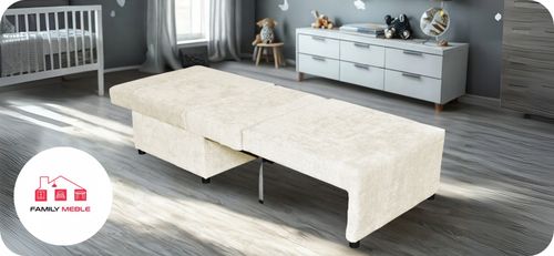 Fotel rozkładany z funkcja spania KIMO pojemnik na pościel Ramona brąz na Arena.pl