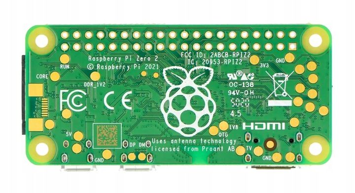 Raspberry Pi Zero 2 W 512MB RAM - WiFi + BT 4.2 zdjęcie 4