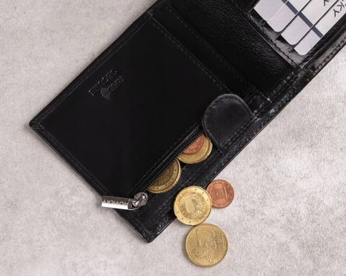 klasyczny, elegancki portfel męski ze skóry naturalnej - rovicky na Arena.pl