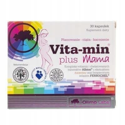 OLIMP VITA-MIN PLUS MAMA 30 kapsułek na Arena.pl