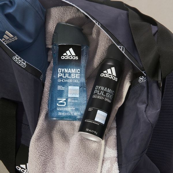 ADIDAS DYNAMIC PULSE DEZODORANT W SPRAYU DLA MĘŻCZYZN 250 ML zdjęcie 4