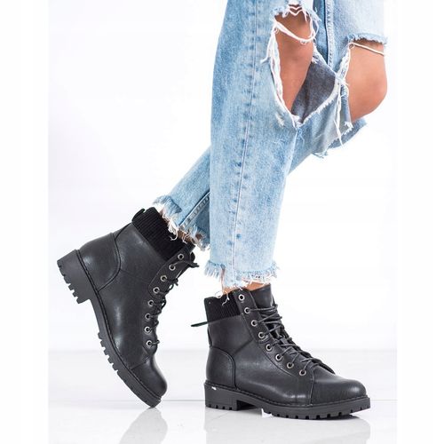 Sznurowane Traperki r.39 na Arena.pl