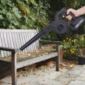 DMUCHAWA DO LIŚCI ODKURZACZ AKUMULATOROWA OGRODOWA MOCNA 2W1 48V BEZPRZEWOD