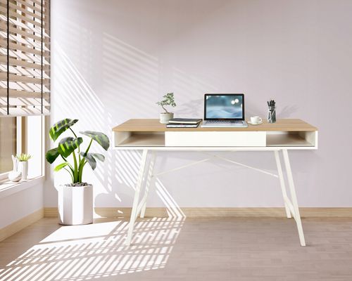 biurko eleganckie do gabinetu biura szuflada nowoczesne duże komputerowe na Arena.pl