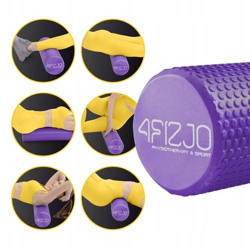 ROLLER WAŁEK DO MASAŻU PLECÓW CIAŁA STÓP NÓG Z WYPUSTKAMI REGENERACJA na Arena.pl