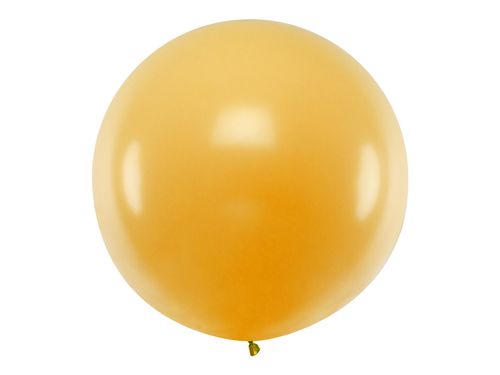 Balon okrągły 1m, Metallic Gold na Arena.pl