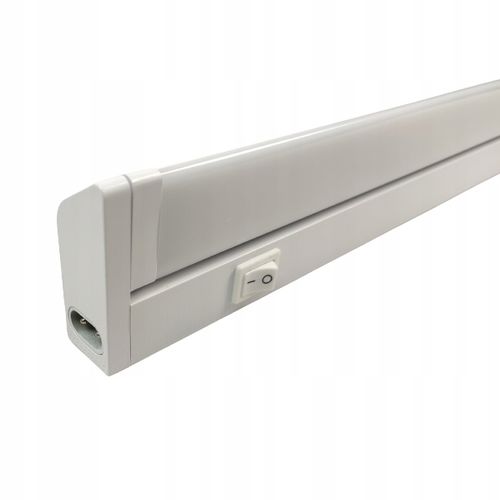 LAMPA OPRAWA PODSZAFKOWA MEBLOWA LED 10W CCT 4100K LISTWA BIAŁA na Arena.pl