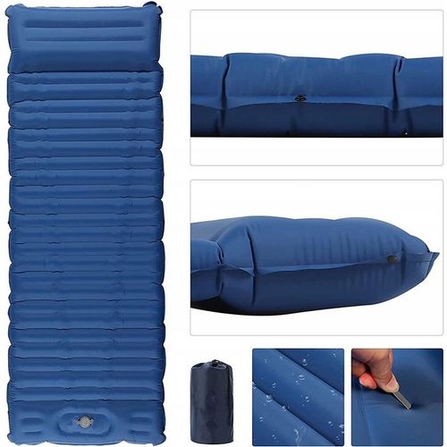 MATA KARIMATA 3D MATERAC SAMOPOMPUJĄCY POMPKA PODUSZKA 198x60x8cm na Arena.pl