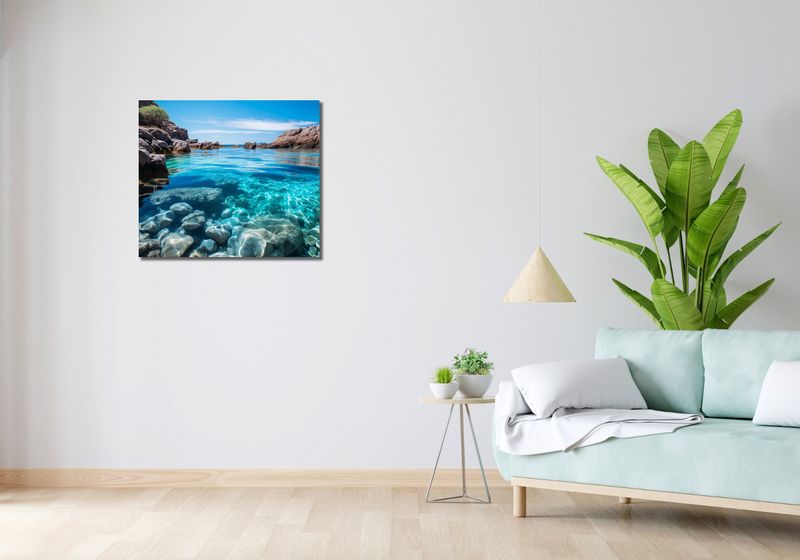 Obraz 70x60cm Krystaliczna Woda zdjęcie 2