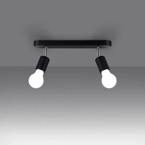 Plafon FORNES 2 czarny na Arena.pl