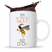 Kubek Prezent Dla Szefa Ten Szef Jest Osom Z Nadrukiem Ze Zdjęciem