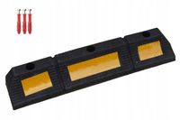 OGRANICZNIK parkingowy SEPARATOR odbojnica 57cm ODBLASKI KOŁKI
