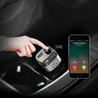 FEEGAR Transmiter FM Zestaw głośnomówiący BT QC4.0