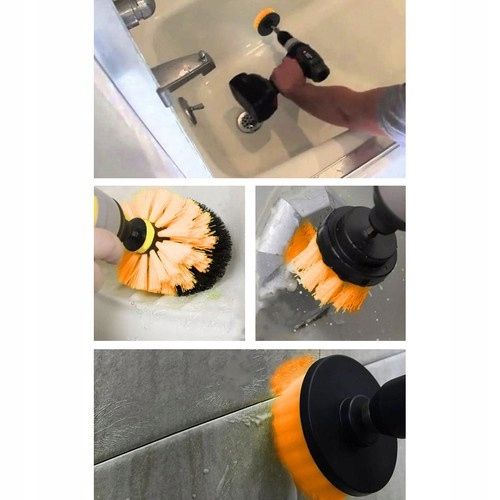 SZCZOTKI SPRZĄTAJĄCE NA WIERTARKĘ ZESTAW 22 ELEMENTY BIGSTREN na Arena.pl