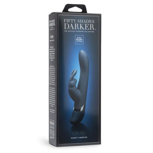 fifty shades of grey darker oh my rabbit silikonowy model dwusilnikowy na Arena.pl