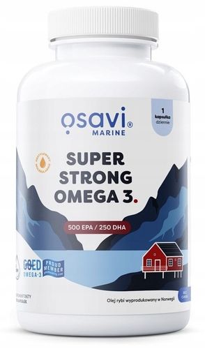 OSAVI STRONG OMEGA 3 MARINE EPA DHA 180 SOFTGELS na Arena.pl