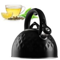 KADAX Czajnik Stalowy 2,5L indukcja Gaz Gwizdek Z Uchwytem Tradycyjny