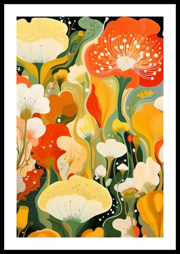 Plakat 40x60cm Kwiatowy Raj na Arena.pl