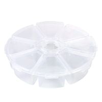 POJEMNIK plastikowy 100mm 8-komorowy transp. 1szt.