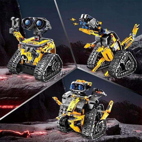 FIGURKA ROBOT WALL E 520 szt KLOCKI - 3w1 PROGRAMOWALNY RC ROBOT zdjęcie 15