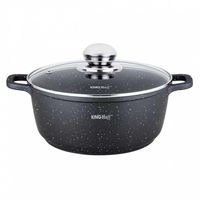 kinghoff garnek marmurowy 16cm kh-1592 1,3l