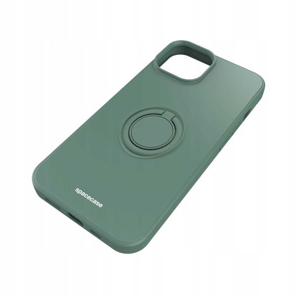 Spacecase Silicone Ring Iphone 14 Dark Green zdjęcie 4