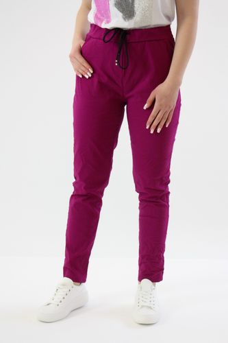 Spodnie gnieciuchy długie Arista Amarantowe UNI DUŻY na Arena.pl