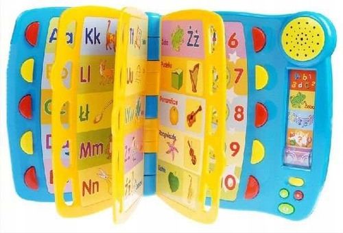9019 Smily Play MÓWIĄCA KSIĄŻECZKA EDUKACYJNA UCZY KSIĄŻKA INTERAKTYWNA na Arena.pl