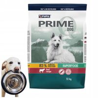 Karma sucha dla psa PUPIL Prime Quality warzywa wołowina wół 10 kg