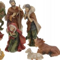 Figurki do szopki bożonarodzeniowej 11szt.