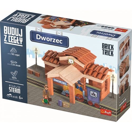 Brick Trick Buduj Z Cegły Dworzec na Arena.pl