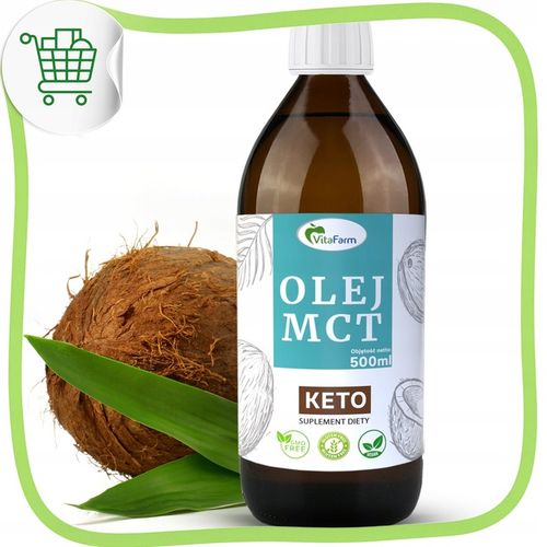 OLEJ MCT Z KOKOSA 2x500ml DIETA KETO na Arena.pl