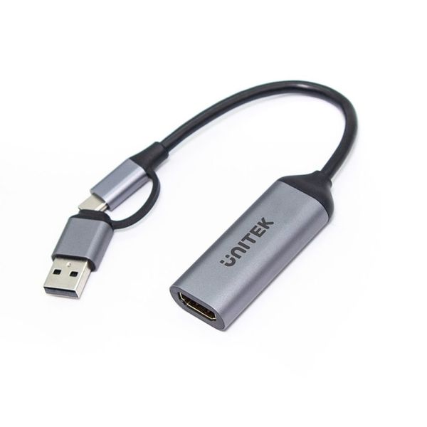 Unitek Grabber video USB-C/A, 4K HDMI 1.4b zdjęcie 6