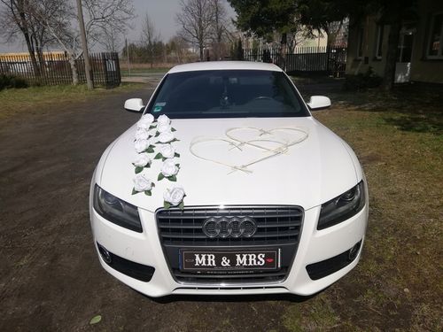 DEKORACJA NA AUTO ŚLUBNE, OZDOBY NA SAMOCHÓD na Arena.pl