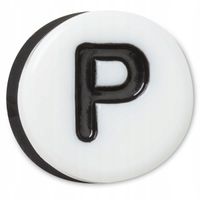 Przypinka Ozdoba Crocs Charms Jibbitz Pin Do Butów Litera P