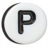 Przypinka Ozdoba Crocs Charms Jibbitz Pin Do Butów Litera P