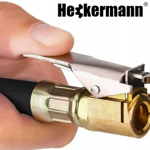 PISTOLET DO POMPOWANIA KÓŁ Z MANOMETREM CYFROWYM LCD WĘŻYK 36CM 15 BAR na Arena.pl